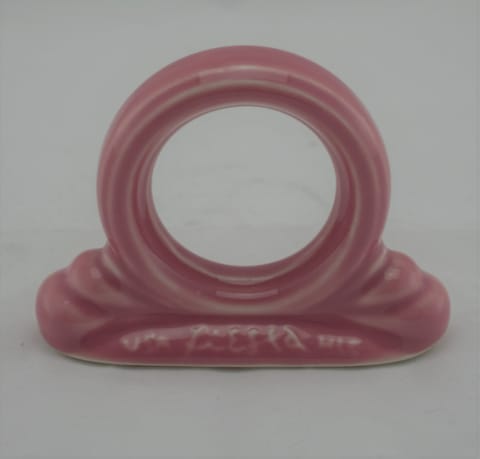 Fiesta® Ceramic Napkin Ring in Rose