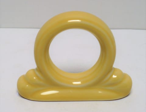 Fiesta® Ceramic Napkin Ring in Yellow