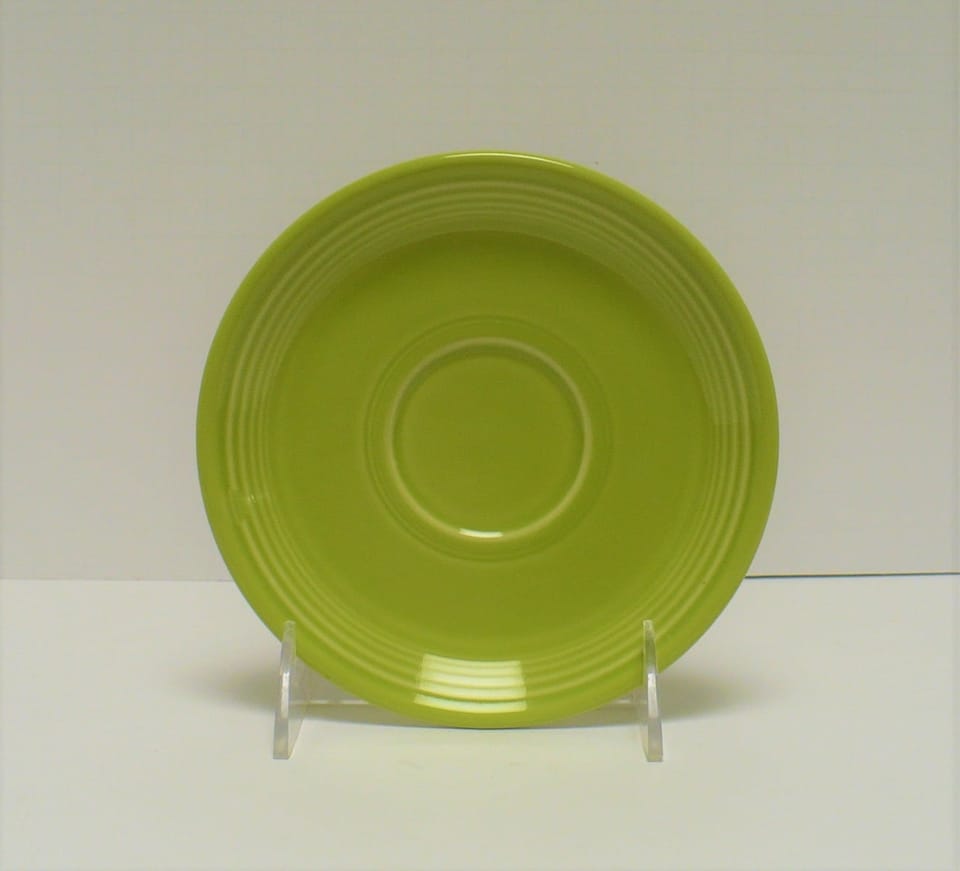Saucer for Tea Cup & Bouillon in Chartreuse Product Photo
