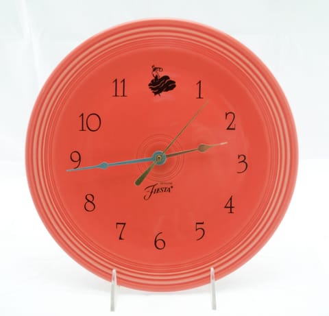 Fiesta® Persimmon Wall Clock