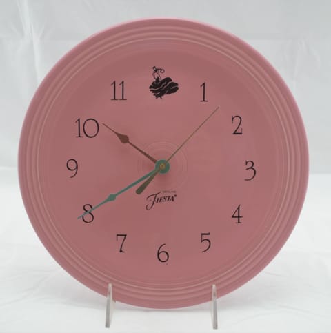 Fiesta® Rose Wall Clock