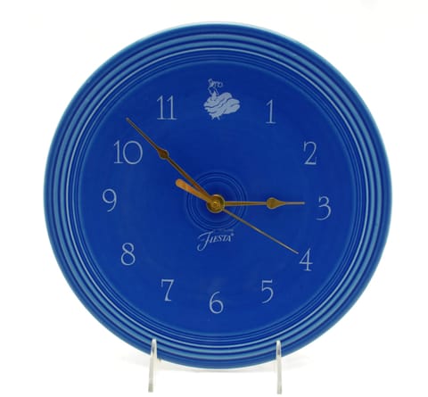 Fiesta® Sapphire Wall Clock w/Factory Box Reg. $349. *REDUCED $100. OFF 