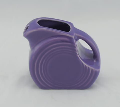 Fiesta® Lilac Mini Disk Pitcher New 1995 Original Inventory w/Factory Box