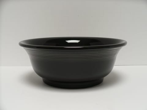 Fiesta® Black Large Nesting Bowl Size #1 "Retired"