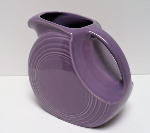 Fiesta® Lilac Large Disk Pitcher New 1995 Original Inventory *PRICE REDUCED 