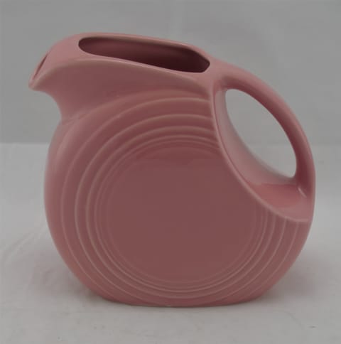Fiesta® Rose Small Disk Juice Pitcher "New 2004 Original Inventory" w/Factory Box