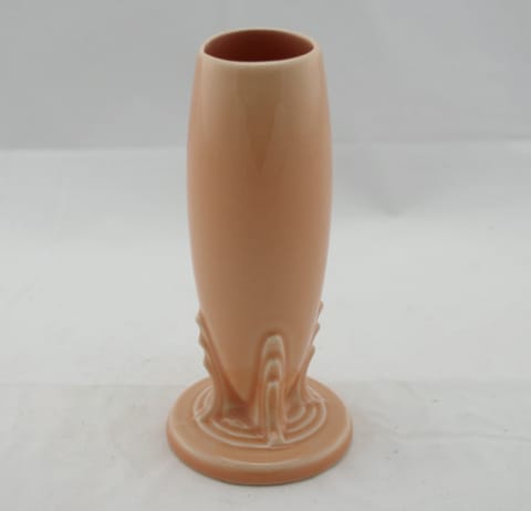 Fiesta® Apricot Bud Vase New 1998 Original Inventory w/Factory Box