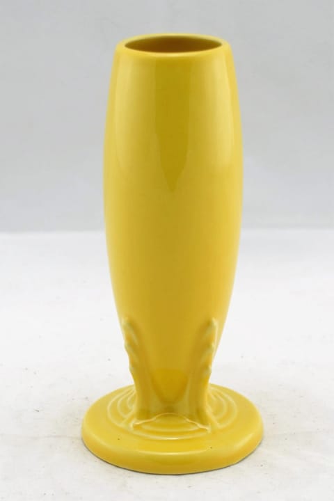 Fiesta® Bud Vase in Sunflower: Marked Fiesta® HLC