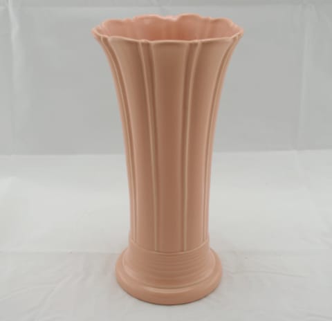 Fiesta® Apricot Medium Vase New 1997 Original Inventory w/Factory Box