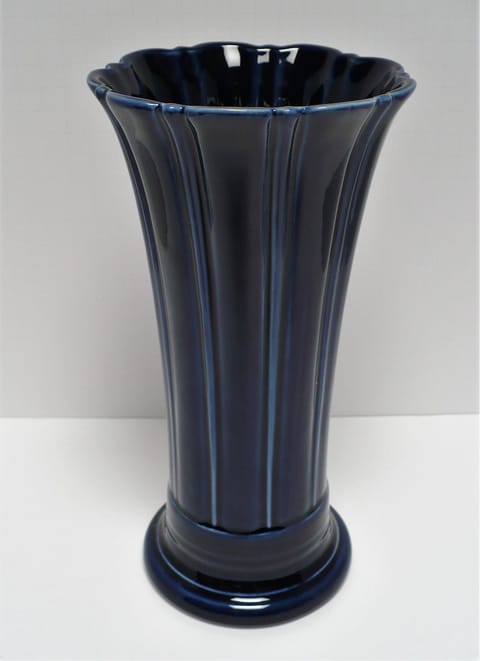 Fiesta® Medium Vase in Cobalt: Marked Fiesta® HLC