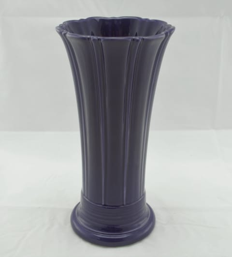 Fiesta® Medium Vase in Plum New 2010 Original Inventory