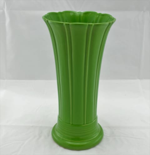 Fiesta® Shamrock Medium Vase Marked Fiesta 