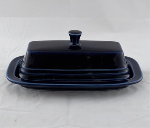 Fiesta® Covered Butter Dish in Cobalt