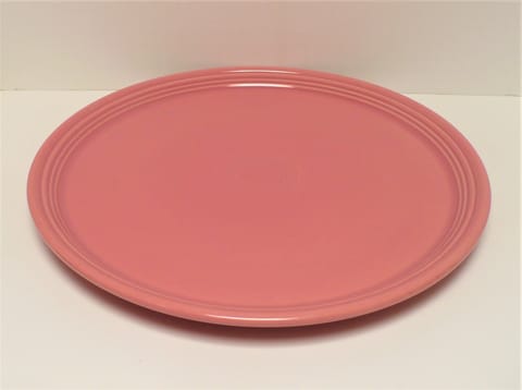 Fiesta® Rose Extra Large Flat Party Tray or Pizza Tray 15'' 