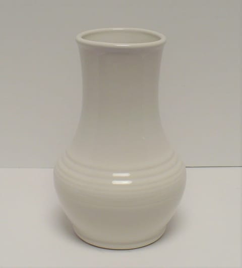 Royalty Vase in White w/Factory Box