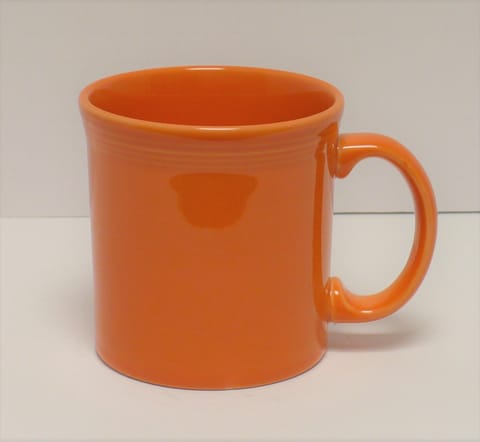 Fiesta® Java Mug in Tangerine - Retired