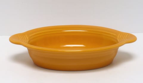 Fiesta® Individual Oval Baker Casserole in Marigold 75Th Anniversary