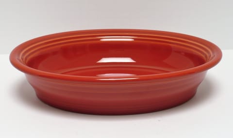 Fiesta® Paprika Oval Serving Bowl Marked Fiesta® HLC