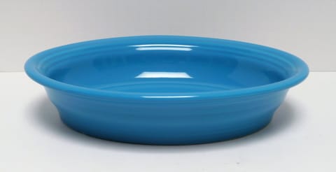 Fiesta® Peacock Oval Serving Bowl Marked Fiesta® HLC