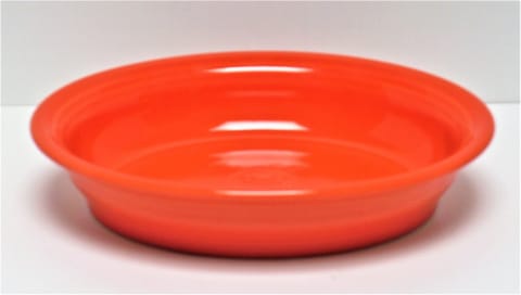 Fiesta® Poppy Oval Serving Bowl Marked Fiesta® HLC