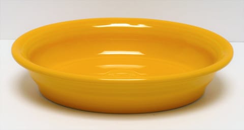 Fiesta® Daffodil Oval Serving Bowl Marked Fiesta® HLC