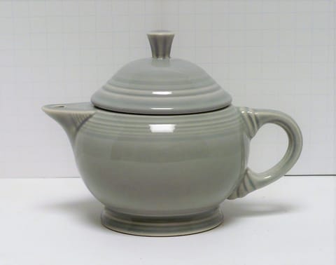Fiesta® Pearl Gray 2 Cup Individual Teapot 