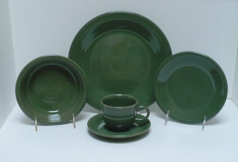 Fiesta® Sage 5 Piece Place Setting w/Cup & Saucer 