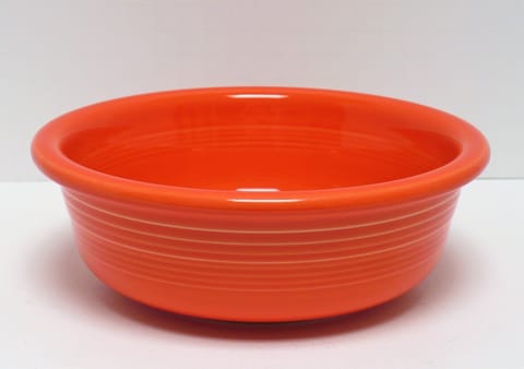 Fiesta® Companion Serving Bowl in Poppy: Marked Fiesta® HLC Retired Bowl