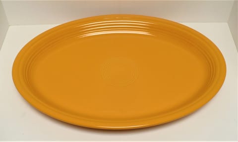 Fiesta® Extra Large Oval Serving Platter 19'' Marigold 75th Anniversary
