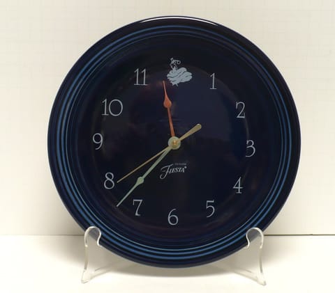 Fiesta® Cobalt Wall Clock Plate 