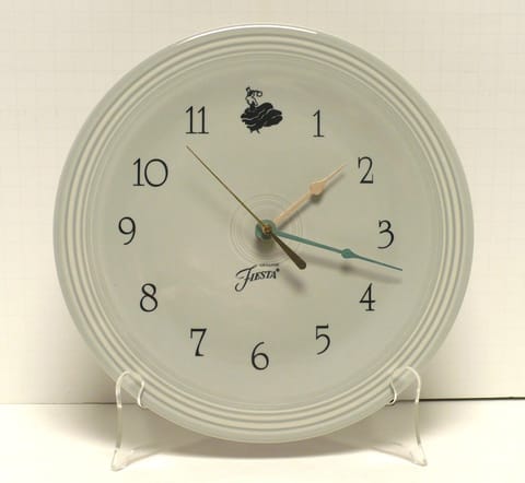 Fiesta® Wall Clock in Pearl Gray